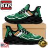 NCAA Custom Name Alabama Crimson Tide Logo Saint Patrick'S Day Unique Design Max Soul Shoes Running Sneakers