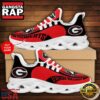 NCAA Custom Name Georgia Bulldogs Sneaker Unique Design Max Soul Shoes Running Sneakers