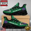 NCAA Custom Name Kansas State Wildcats Saint Patrick'S Day Unique Design Max Soul Shoes Running Sneakers