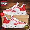 NCAA Custom Name Nebraska Cornhuskers Sneaker Unique Design Max Soul Shoes Running Sneakers