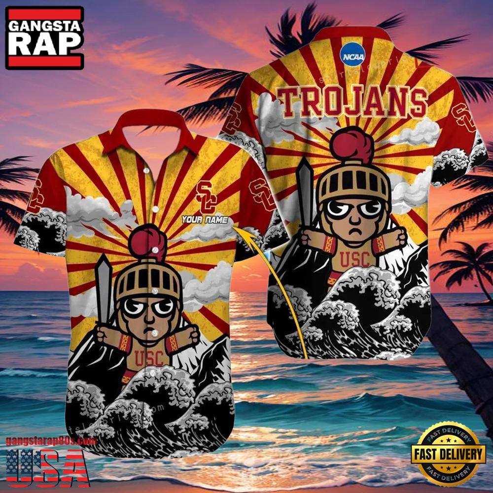 NCAA Custom Name Usc Trojans Hawaiian Shirt Hawaiian Shirt Cheap For Mens Womens NCAA Custom Name Usc Trojans Hawaiian Shirt Hawaiian Shirt Cheap For Mens Womens