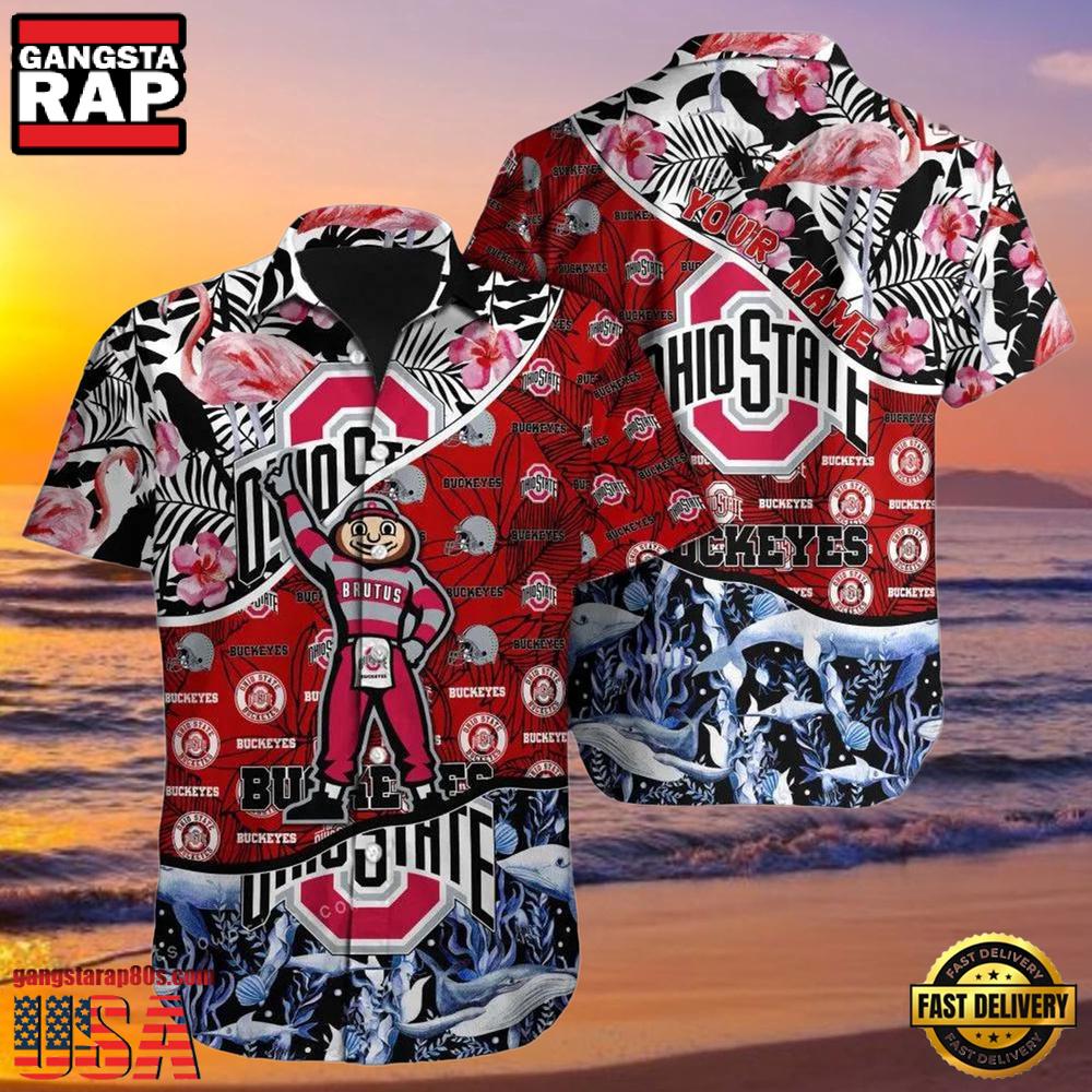 NCAA Custom Ohio State Buckeyes Style Hot Trending Summer Aloha Hawaiian Shirt For Mens Womens NCAA Custom Ohio State Buckeyes Style Hot Trending Summer Aloha Hawaiian Shirt For Mens Womens