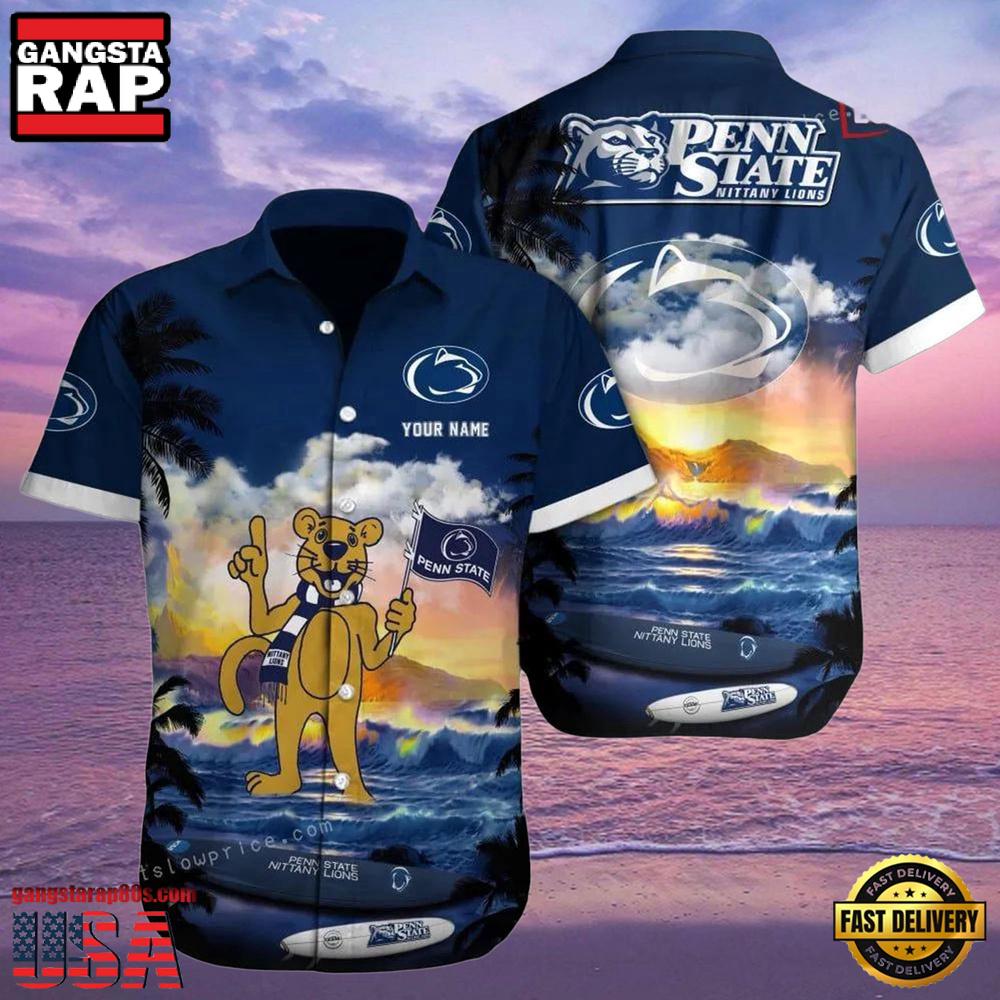 NCAA Custom Penn State Nittany Lions Style Hot Trending Summer Aloha Hawaiian Shirt Outfit.jpg