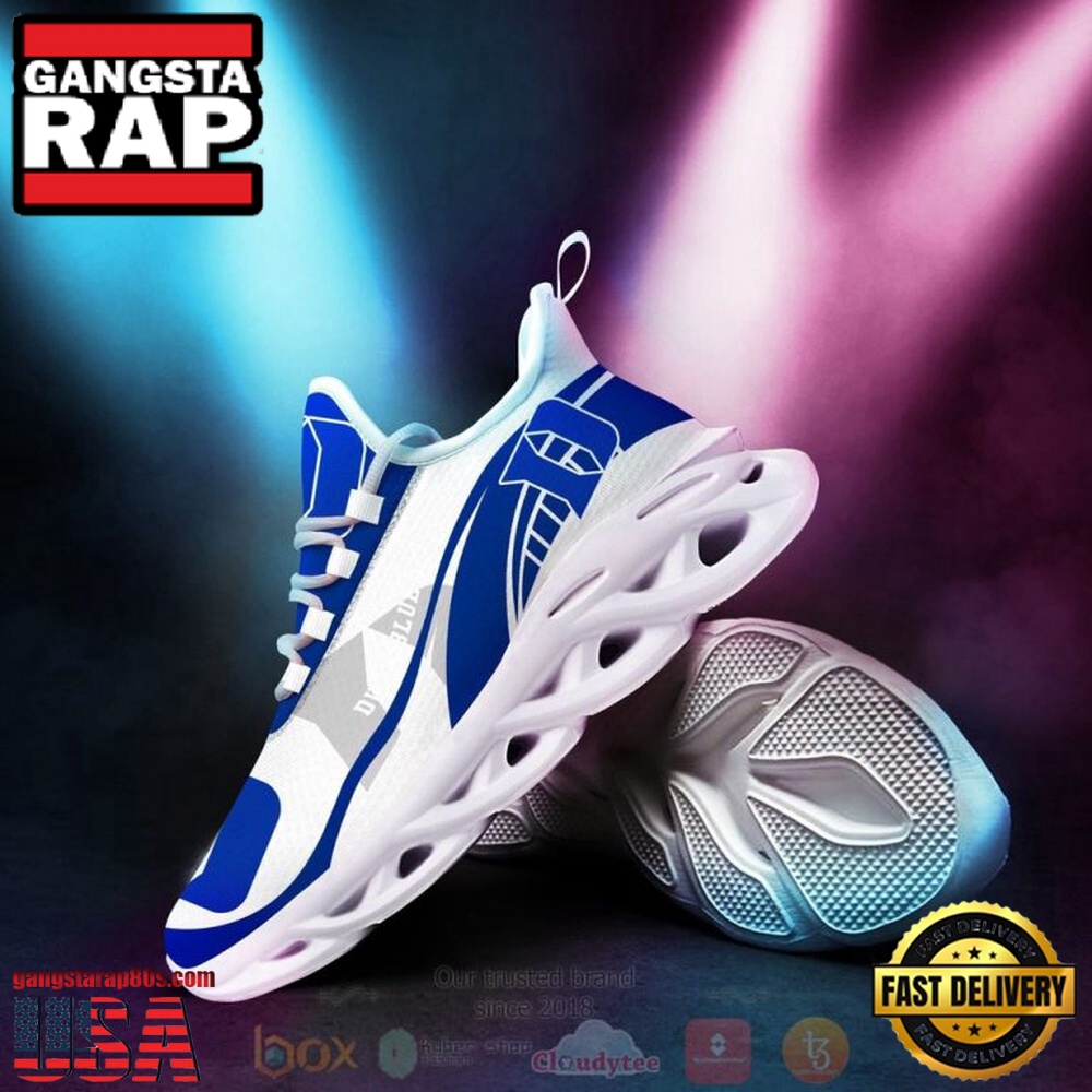 NCAA Duke Blue Devils Football Clunky Unique Design Max Soul Shoes Running Sneakers NCAA Duke Blue Devils Football Clunky Unique Design Max Soul Shoes Running Sneakers