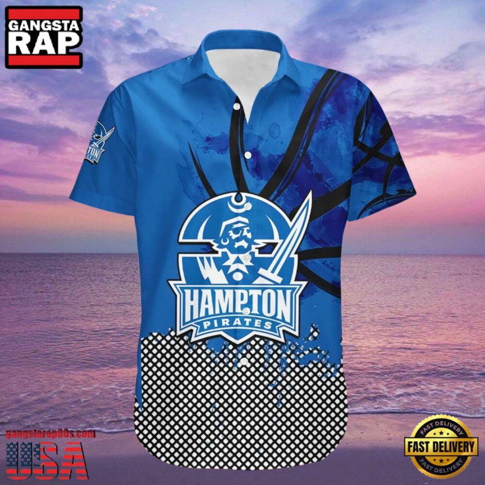 NCAA Hampton Pirates Hawaiian Shirt For Men Women