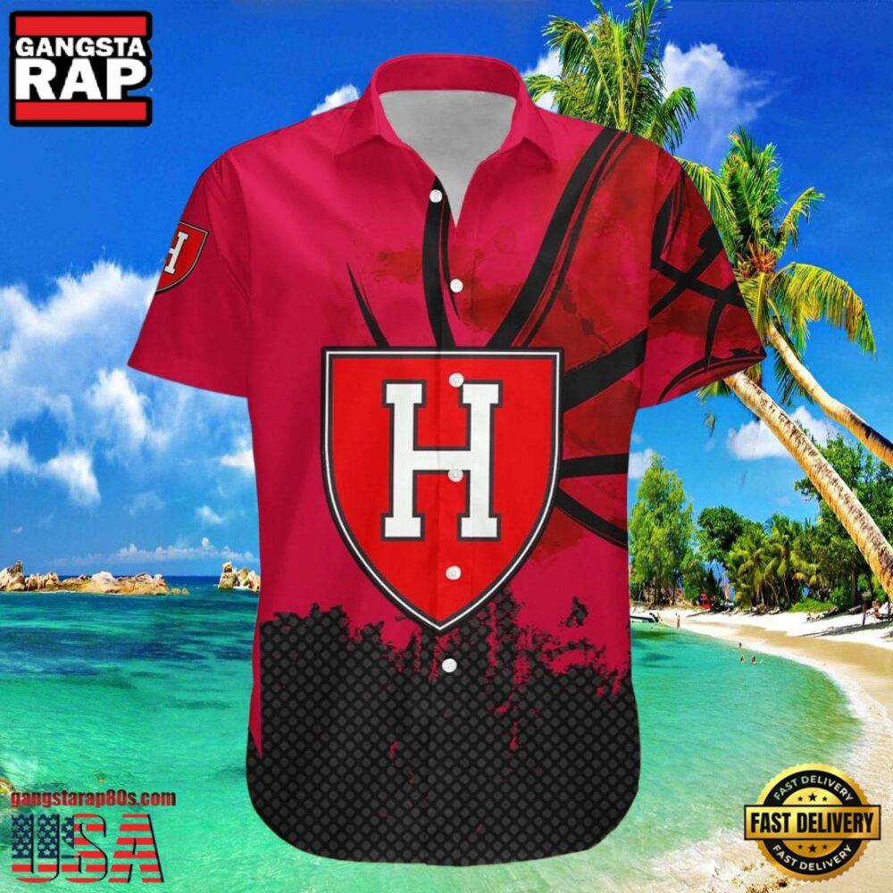 NCAA Harvard Crimson Hawaiian Shirt For Men Women