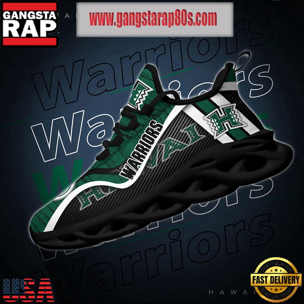NCAA Hawaii Rainbow Warriors New Design Max Soul Shoes Running Sneakers