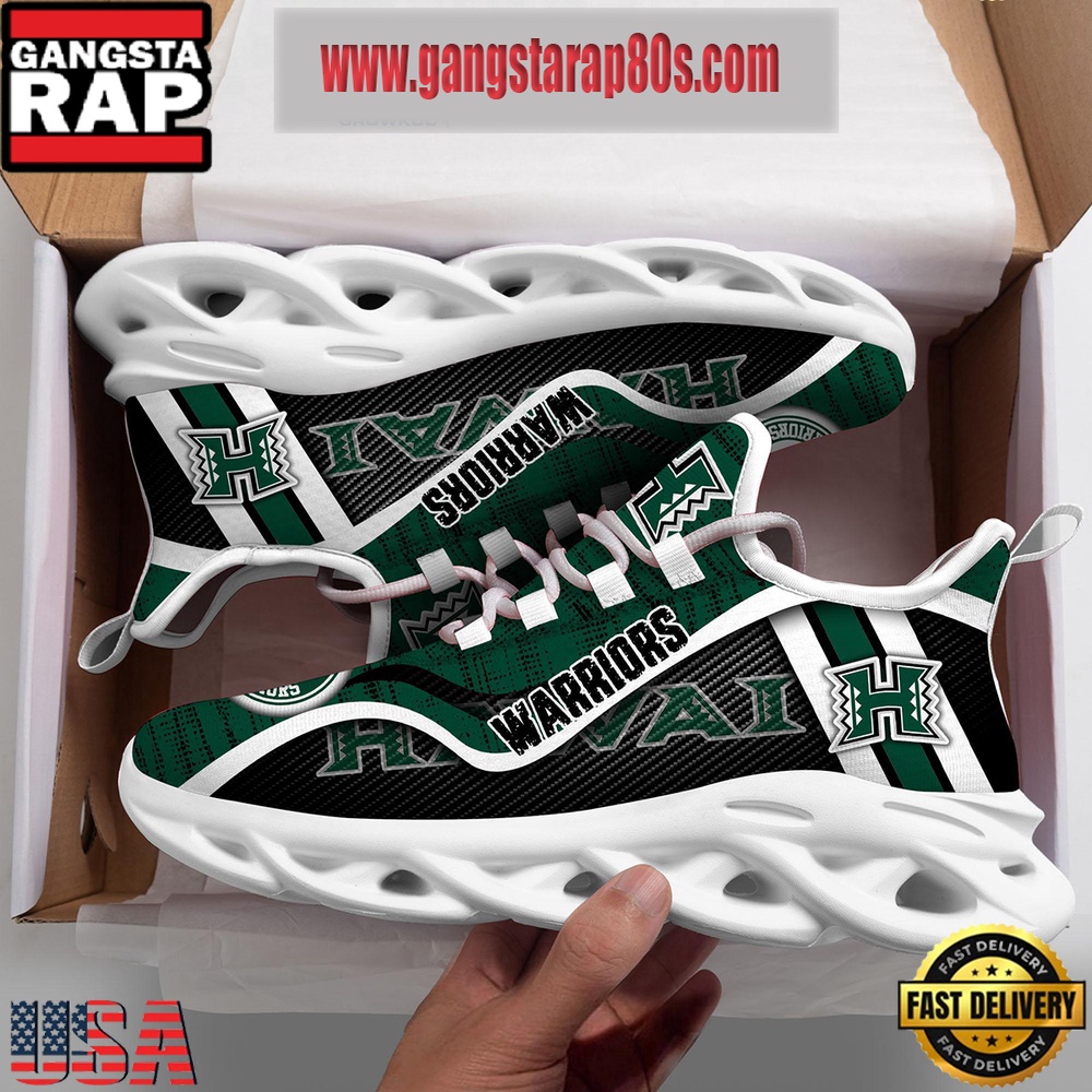 NCAA Hawaii Rainbow Warriors New Design Max Soul Shoes Running Sneakers
