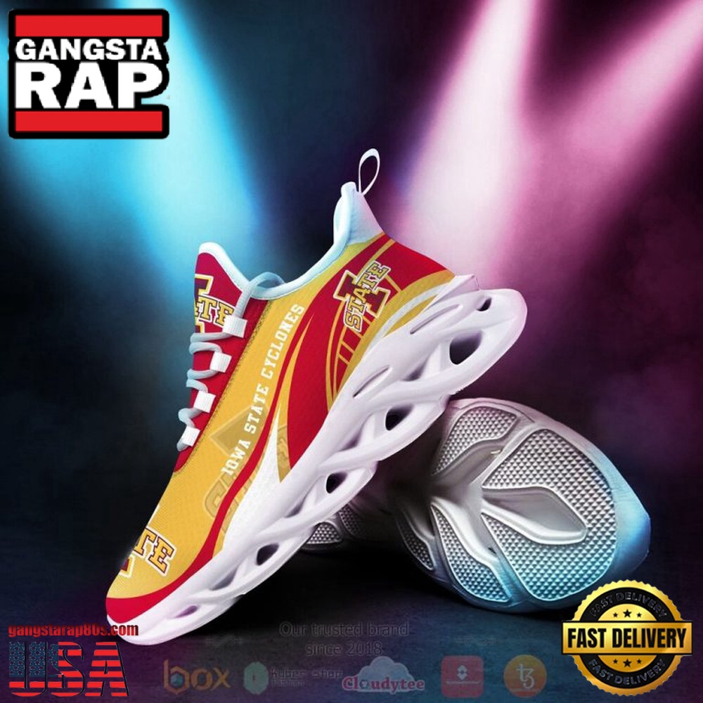 NCAA Iowa State Cyclones Football Clunky Unique Design Max Soul Shoes Running Sneakers NCAA Iowa State Cyclones Football Clunky Unique Design Max Soul Shoes Running Sneakers