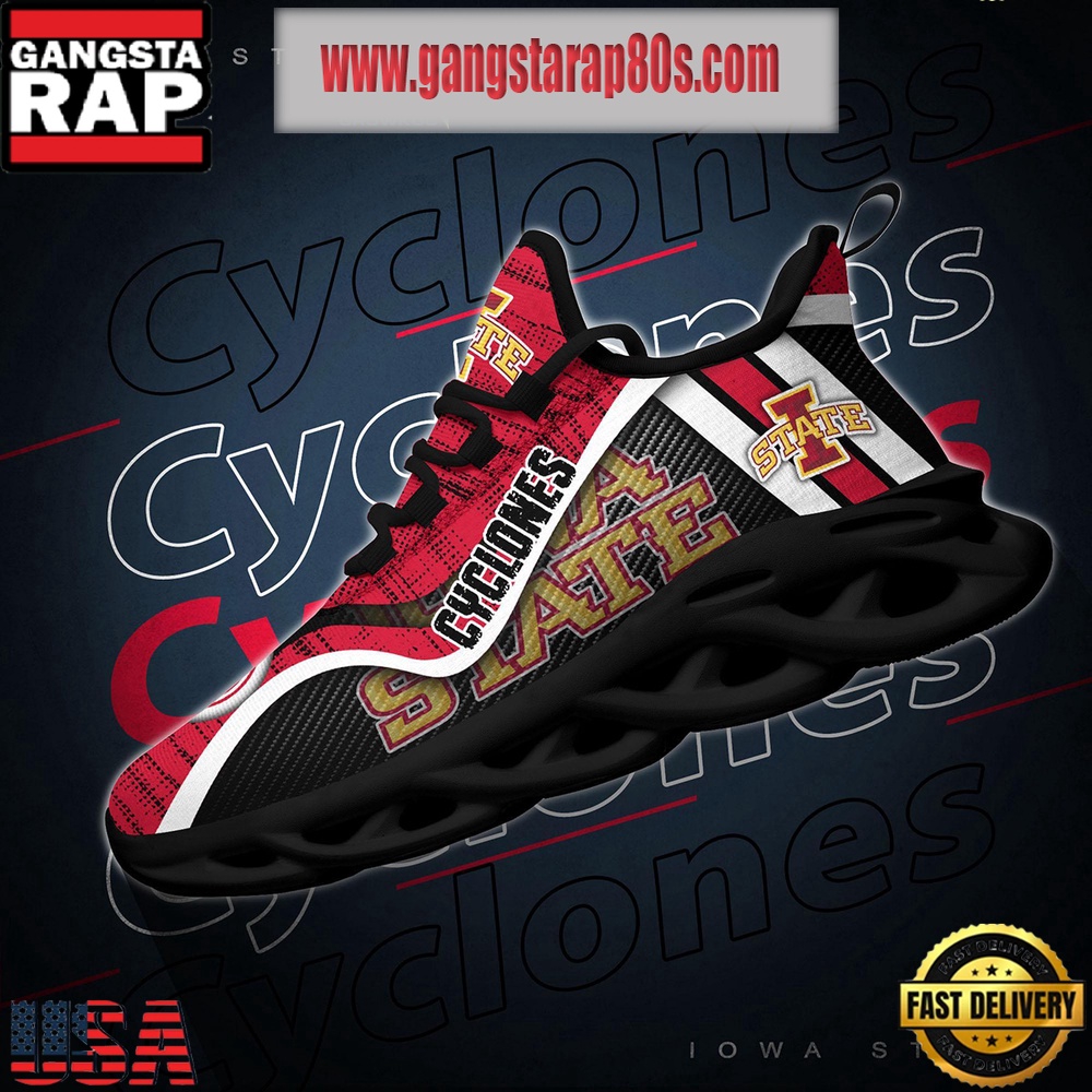 NCAA Iowa State Cyclones New Design Max Soul Shoes Running Sneakers