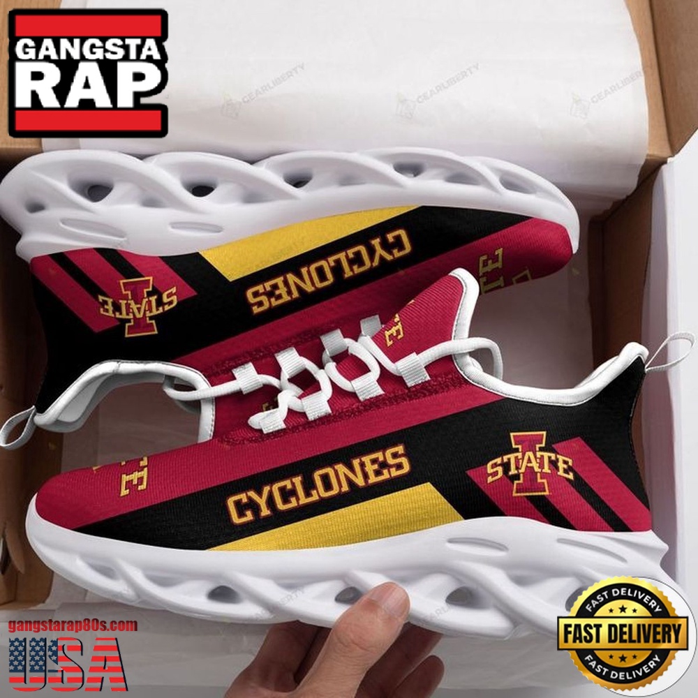 NCAA Iowa State Cyclones Unique Design Max Soul Shoes Running Sneakers