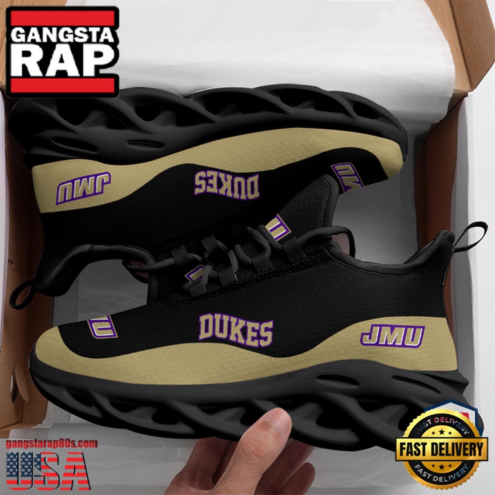 NCAA James Madison Dukes Unique Design Max Soul Shoes Running Sneakers