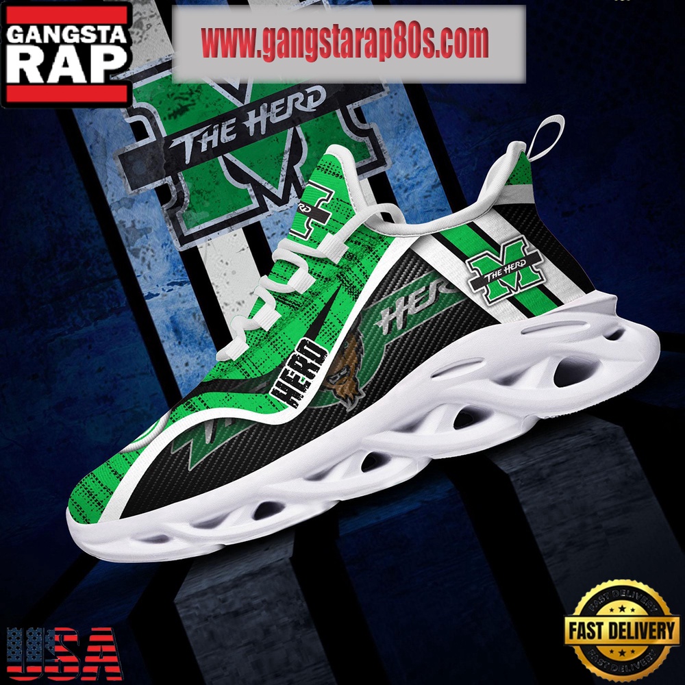 NCAA Marshall Thundering Herd New Design Max Soul Shoes Running Sneakers NCAA Marshall Thundering Herd New Design Max Soul Shoes Running Sneakers