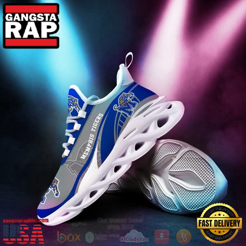 NCAA Memphis Tigers Football Clunky Unique Design Max Soul Shoes Running Sneakers