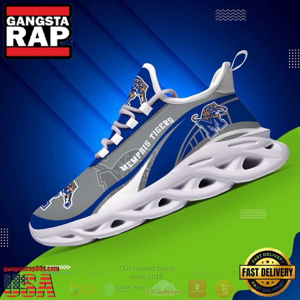 NCAA Memphis Tigers Football Clunky Unique Design Max Soul Shoes Running Sneakers