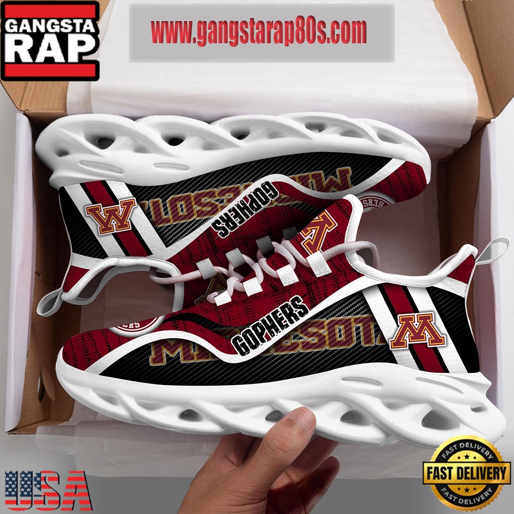NCAA Minnesota Golden Gophers New Design Max Soul Shoes Running Sneakers NCAA Minnesota Golden Gophers New Design Max Soul Shoes Running Sneakers