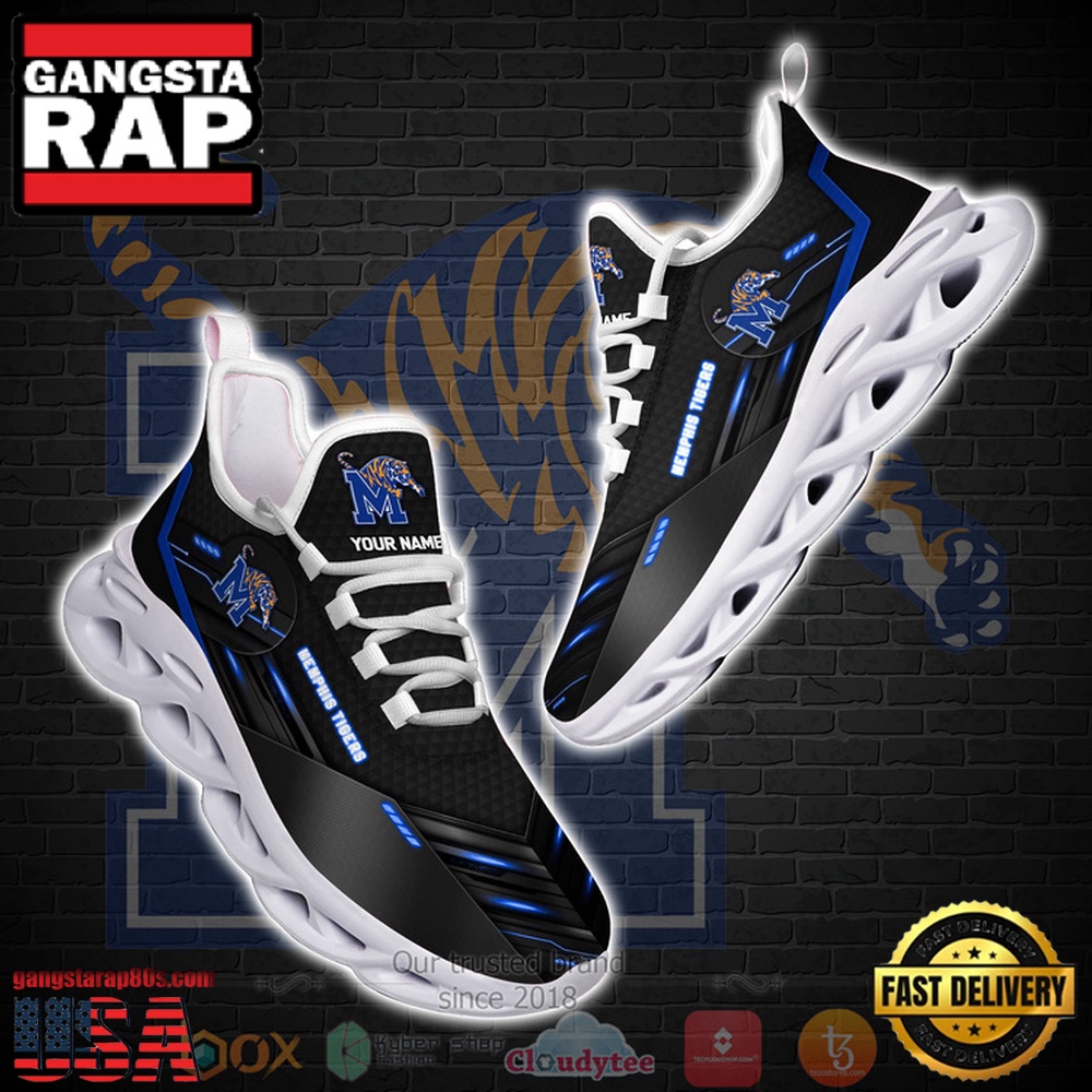 NCAA Ncaa Memphis Tigers Custom Name Clunky Unique Design Max Soul Shoes Running Sneakers NCAA Ncaa Memphis Tigers Custom Name Clunky Unique Design Max Soul Shoes Running Sneakers