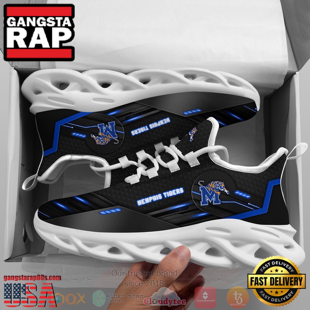 NCAA Ncaa Memphis Tigers Custom Name Clunky Unique Design Max Soul Shoes Running Sneakers NCAA Ncaa Memphis Tigers Custom Name Clunky Unique Design Max Soul Shoes Running Sneakers