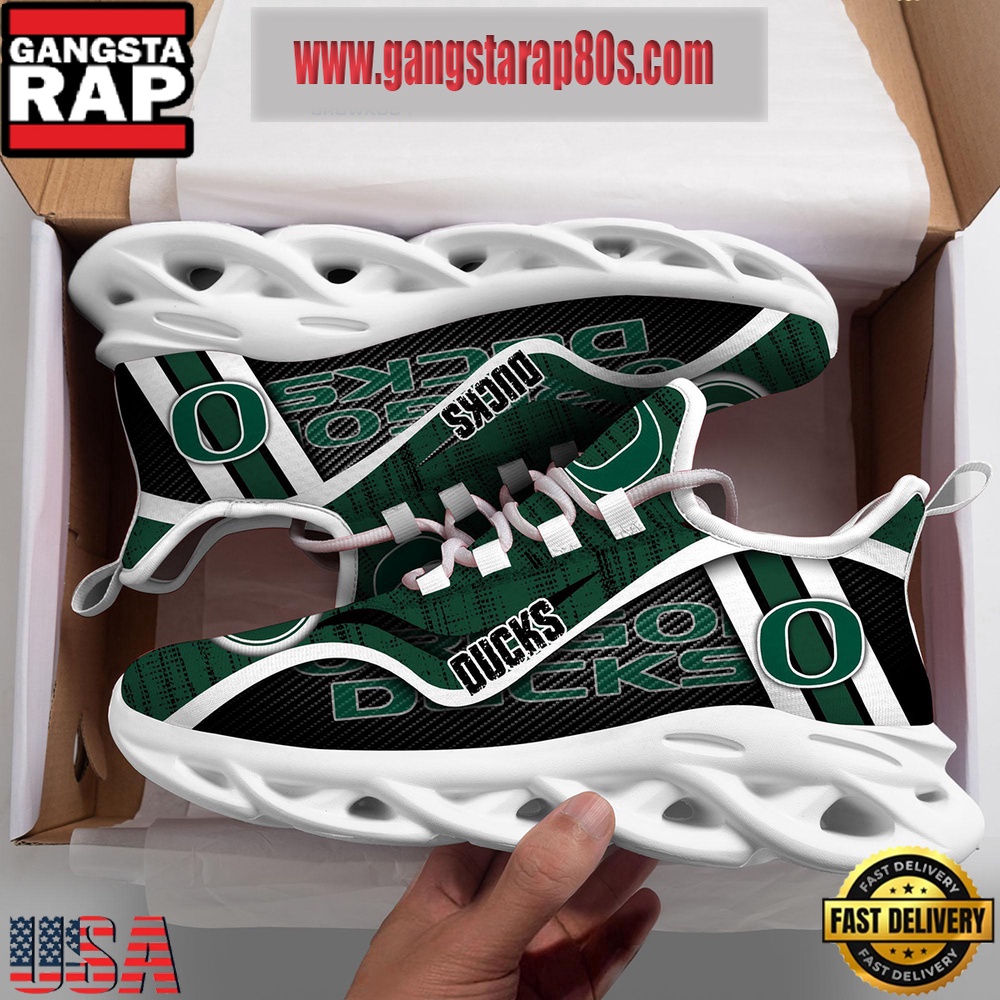 NCAA Oregon Ducks New Design Max Soul Shoes Running Sneakers NCAA Oregon Ducks New Design Max Soul Shoes Running Sneakers