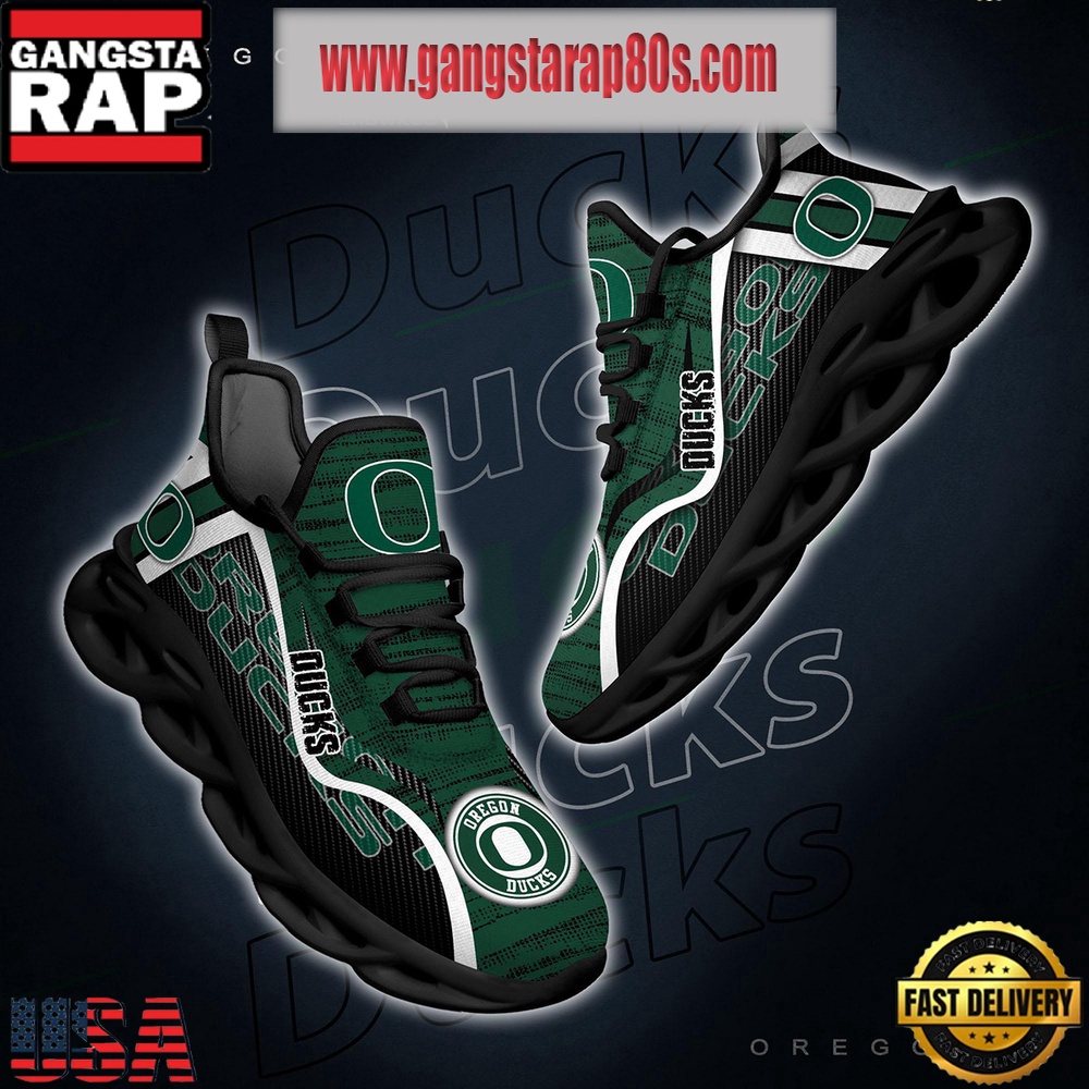 NCAA Oregon Ducks New Design Max Soul Shoes Running Sneakers NCAA Oregon Ducks New Design Max Soul Shoes Running Sneakers