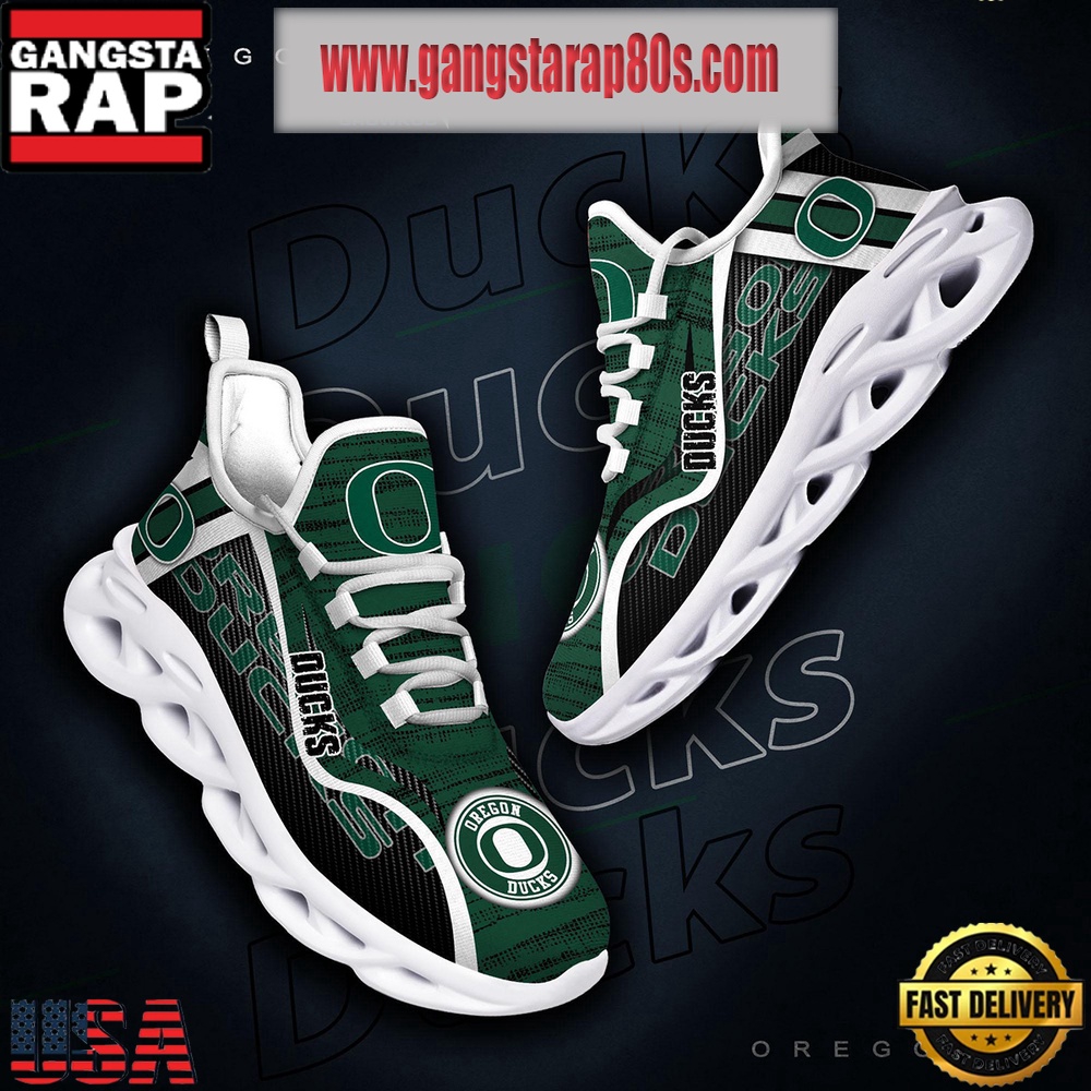 NCAA Oregon Ducks New Design Max Soul Shoes Running Sneakers NCAA Oregon Ducks New Design Max Soul Shoes Running Sneakers