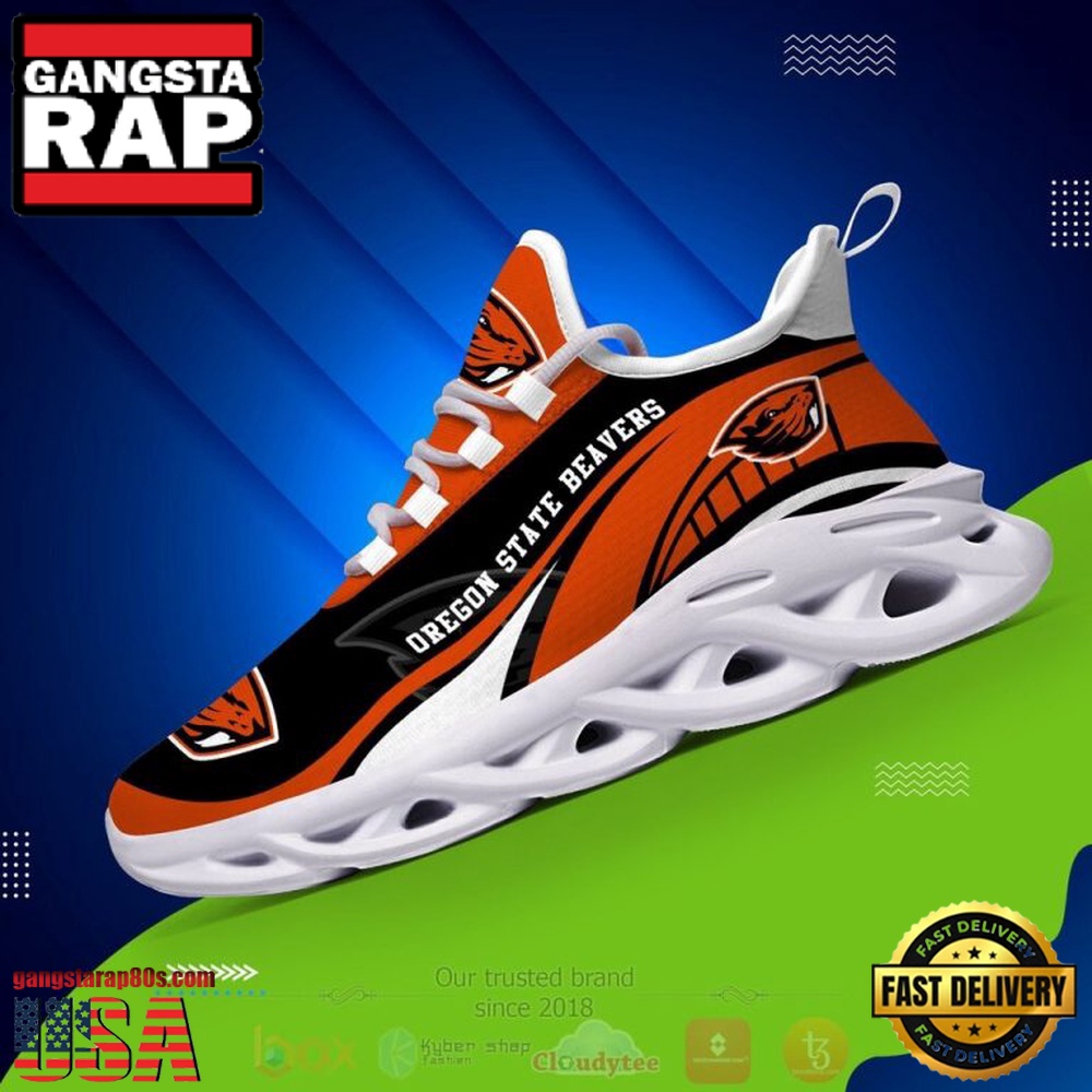 NCAA Oregon State Beavers Football Clunky Unique Design Max Soul Shoes Running Sneakers
