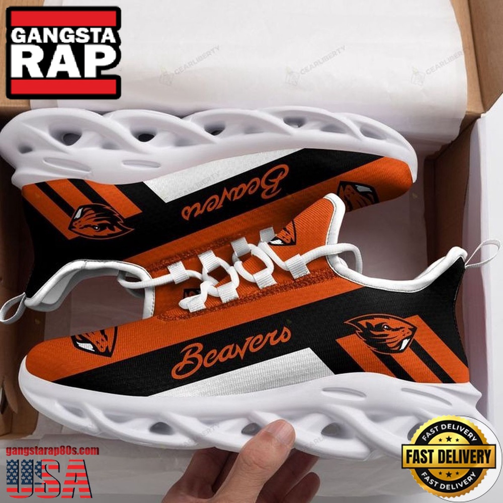 NCAA Oregon State Beavers Unique Design Max Soul Shoes Running Sneakers