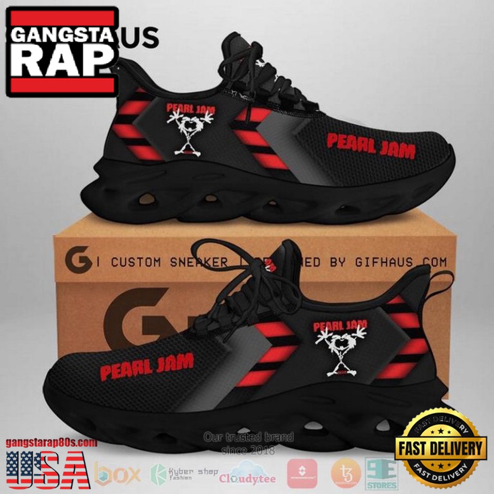 NCAA Pearl Jam Band Clunky Unique Design Max Soul Shoes Running Sneakers