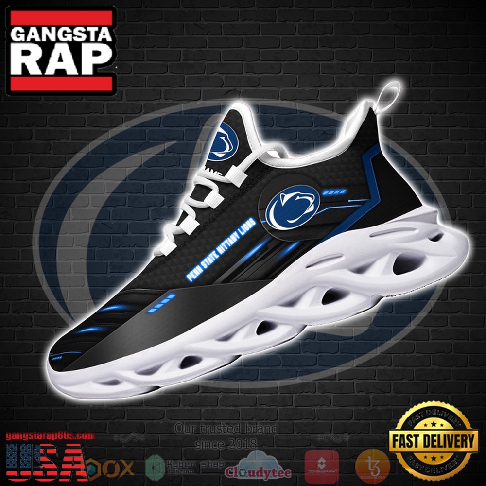NCAA Penn State Nittany Lions Custom Name Clunky Unique Design Max Soul Shoes Running Sneakers NCAA Penn State Nittany Lions Custom Name Clunky Unique Design Max Soul Shoes Running Sneakers