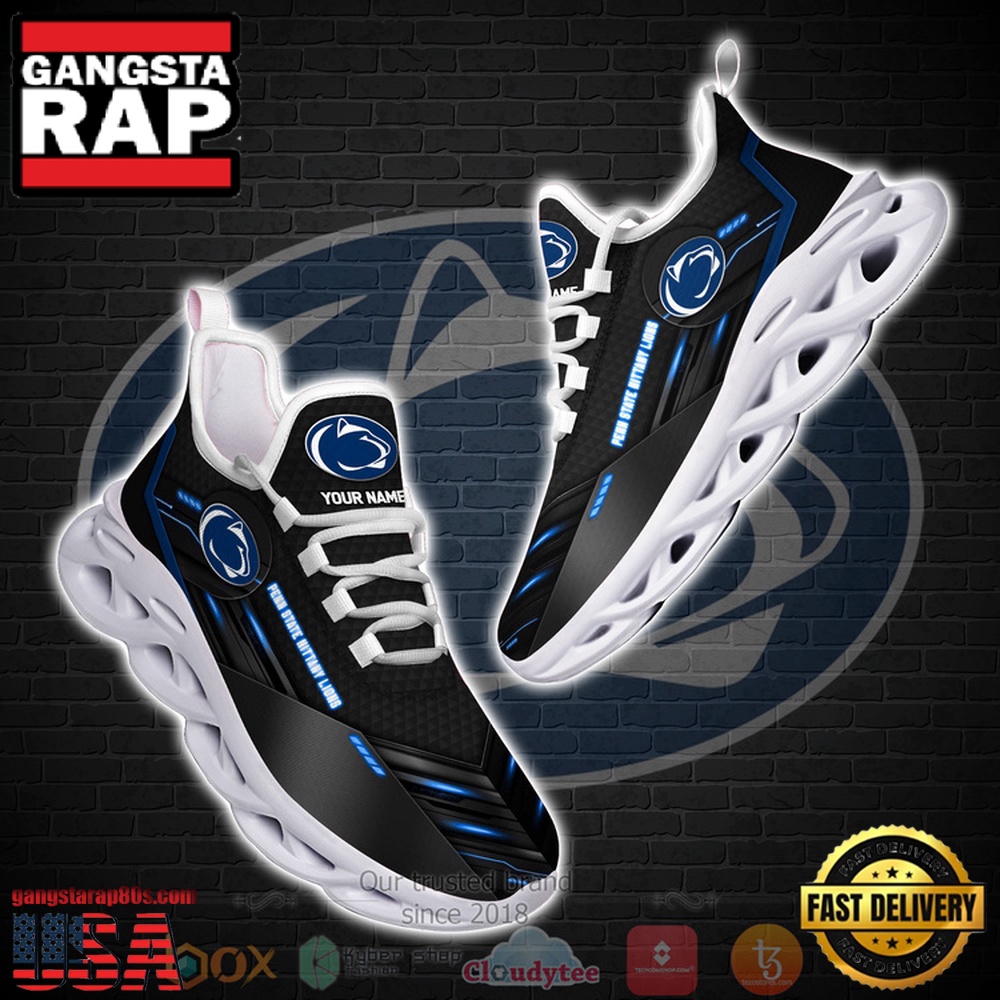 NCAA Penn State Nittany Lions Custom Name Clunky Unique Design Max Soul Shoes Running Sneakers