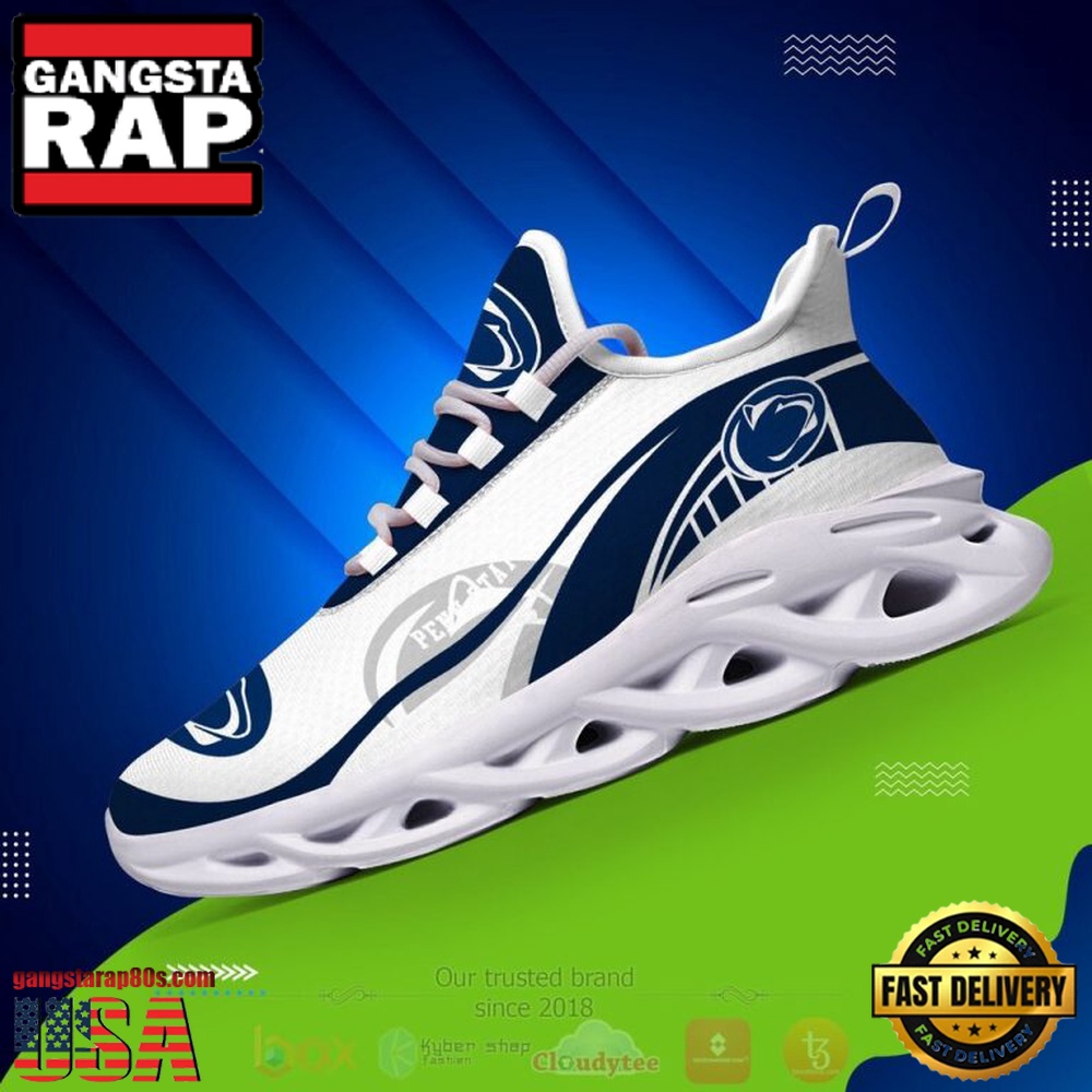NCAA Penn State Nittany Lions Football Clunky Unique Design Max Soul Shoes Running Sneakers