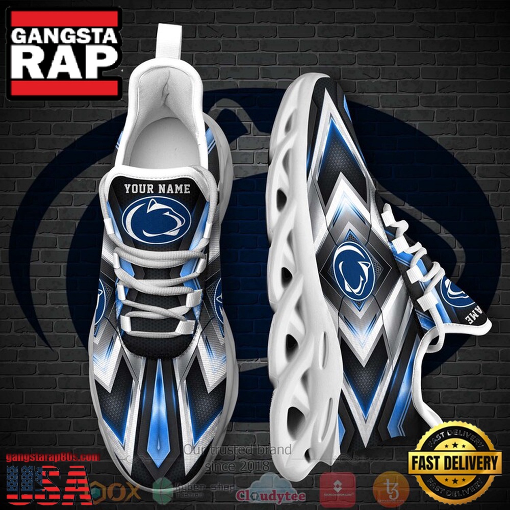 NCAA Penn State Nittany Lions Football Team Custom Name Clunky Unique Design Max Soul Shoes Running Sneakers NCAA Penn State Nittany Lions Football Team Custom Name Clunky Unique Design Max Soul Shoes Running Sneakers