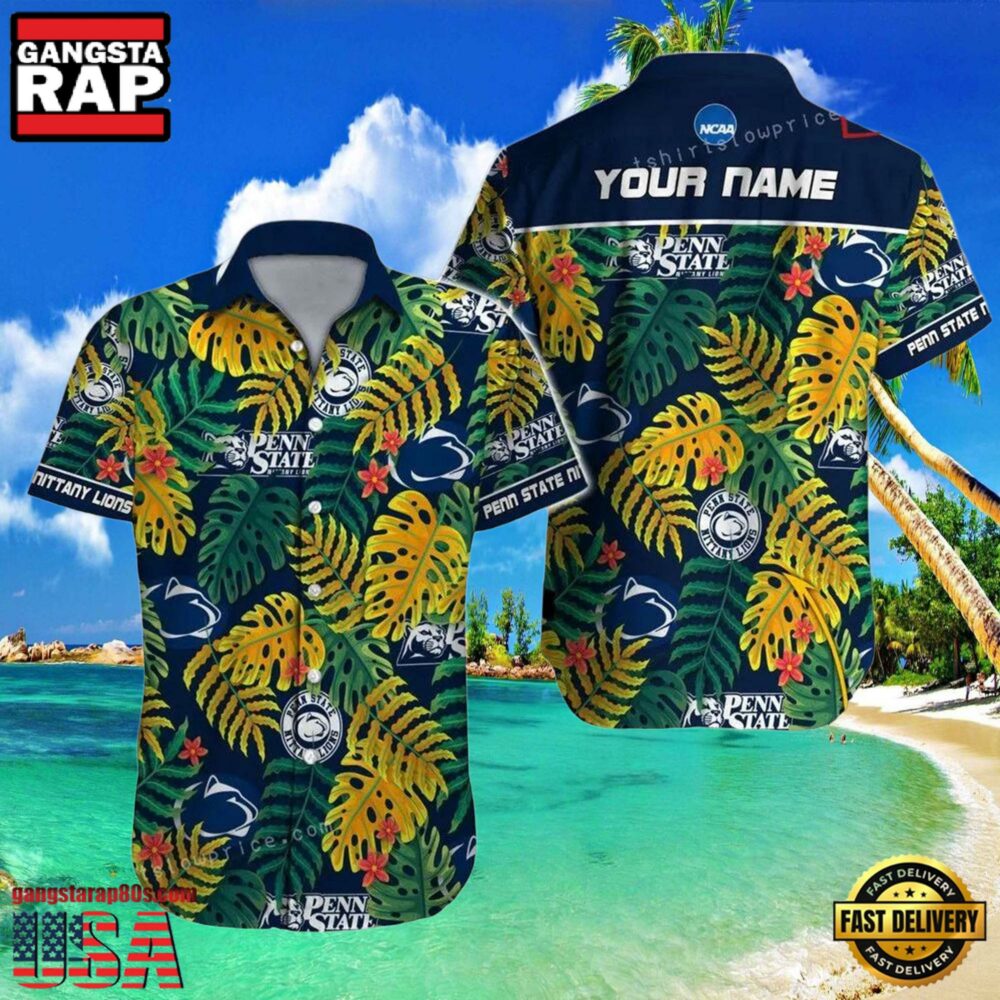 NCAA Penn State Nittany Lions Hawaiian Shirt Print Custom Name Aloha Hawaiian Shirt.jpgGroup