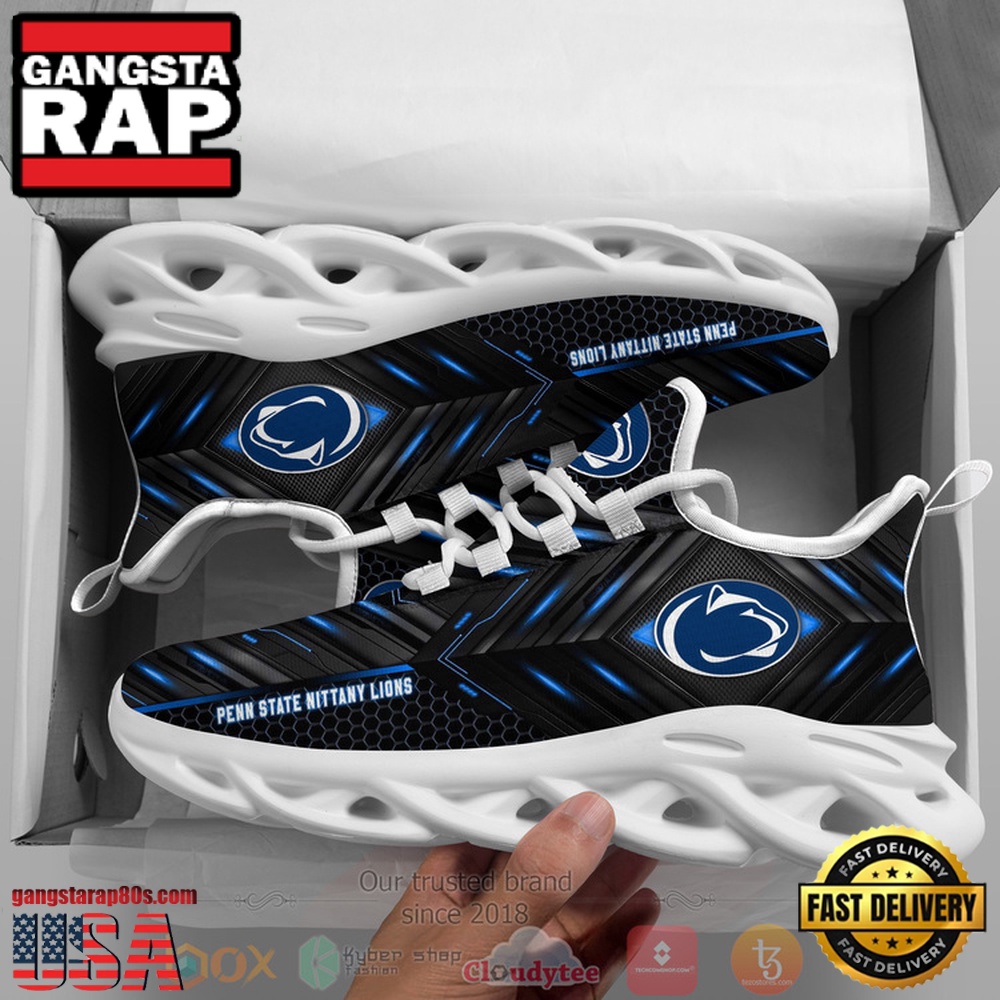 NCAA Penn State Nittany Lions Ncaa Custom Name Clunky Unique Design Max Soul Shoes Running Sneakers