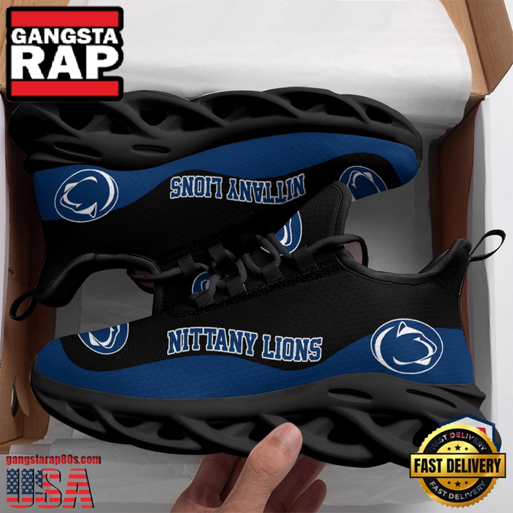 NCAA Penn State Nittany Lions Unique Design Max Soul Shoes Running Sneakers