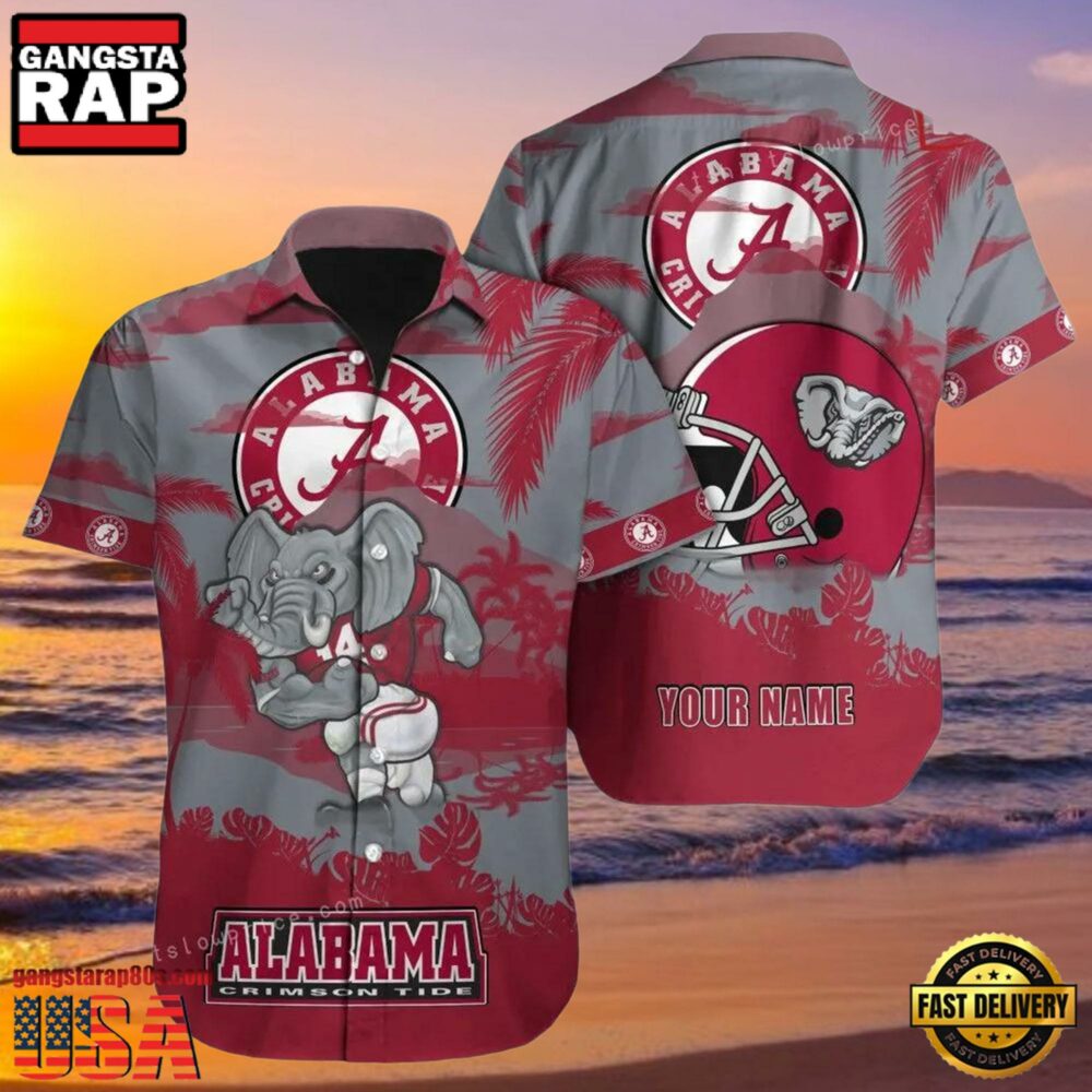 NCAA Personalized Alabama Crimson Tide Hawaiian Shirt Cheap NCAA Personalized Alabama Crimson Tide Hawaiian Shirt Cheap
