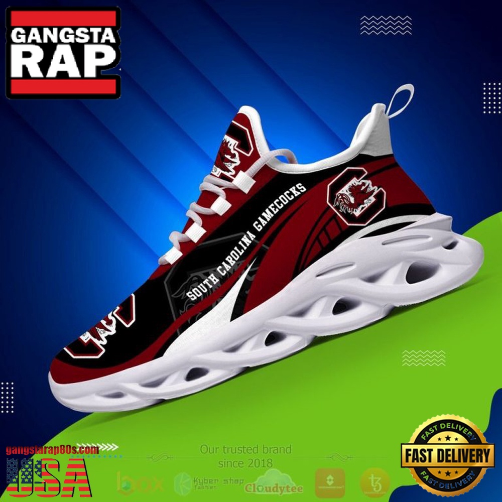 NCAA South Carolina Gamecocks Football Clunky Unique Design Max Soul Shoes Running Sneakers