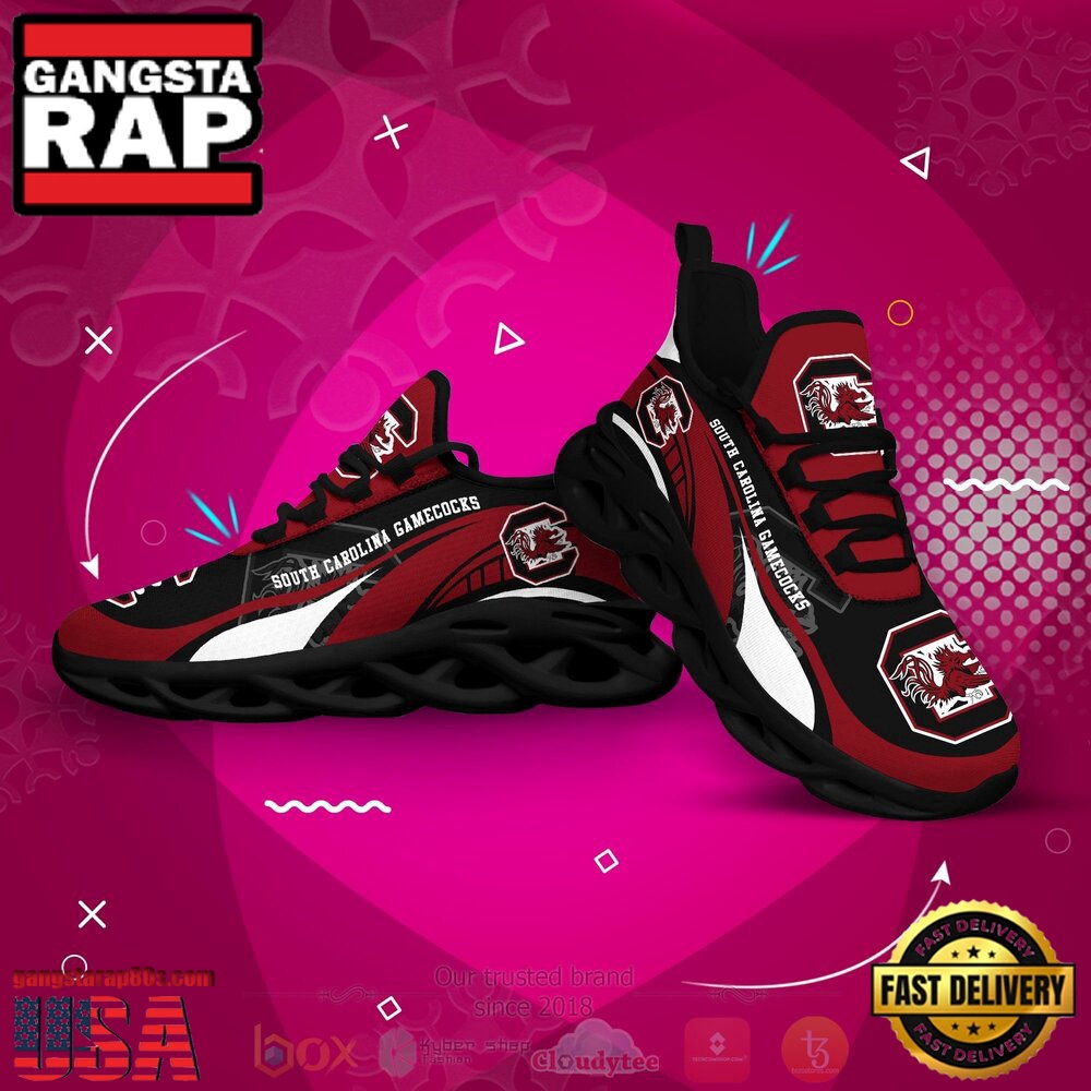 NCAA South Carolina Gamecocks Football Clunky Unique Design Max Soul Shoes Running Sneakers