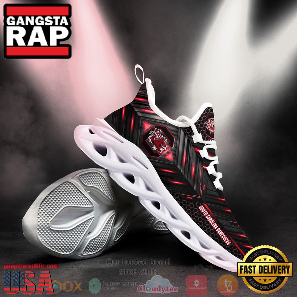NCAA South Carolina Gamecocks Ncaa Custom Name Clunky Unique Design Max Soul Shoes Running Sneakers NCAA South Carolina Gamecocks Ncaa Custom Name Clunky Unique Design Max Soul Shoes Running Sneakers