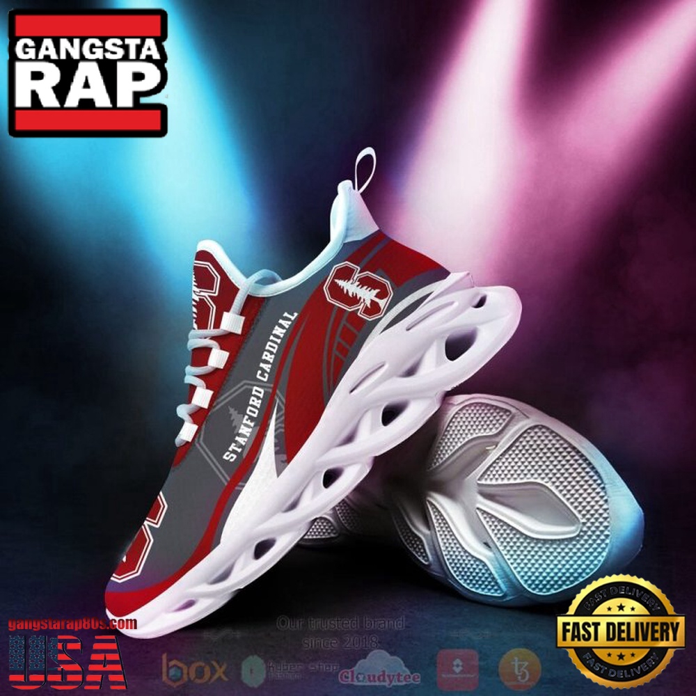 NCAA Stanford Cardinal Football Clunky Unique Design Max Soul Shoes Running Sneakers NCAA Stanford Cardinal Football Clunky Unique Design Max Soul Shoes Running Sneakers