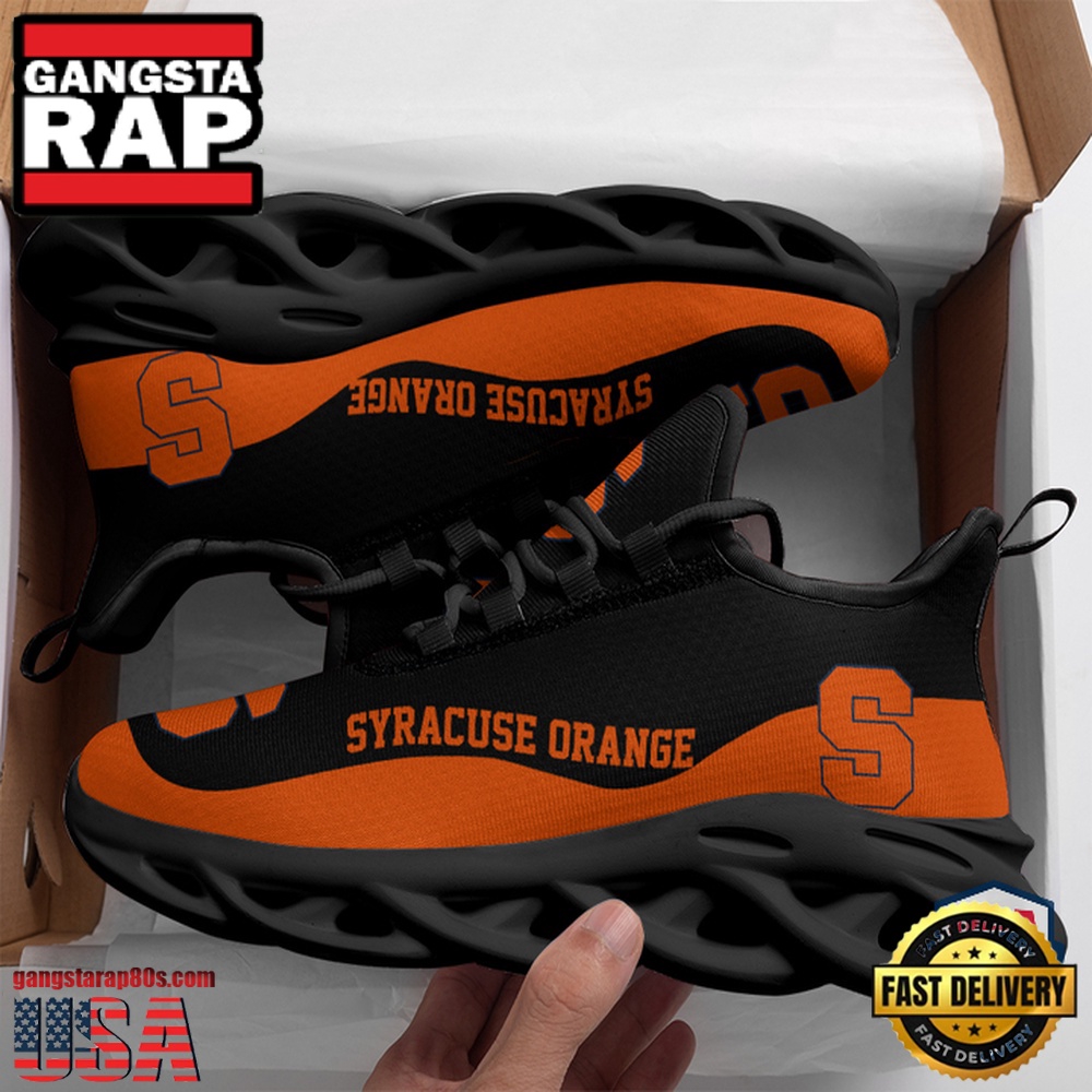 NCAA Syracuse Orange Unique Design Max Soul Shoes Running Sneakers