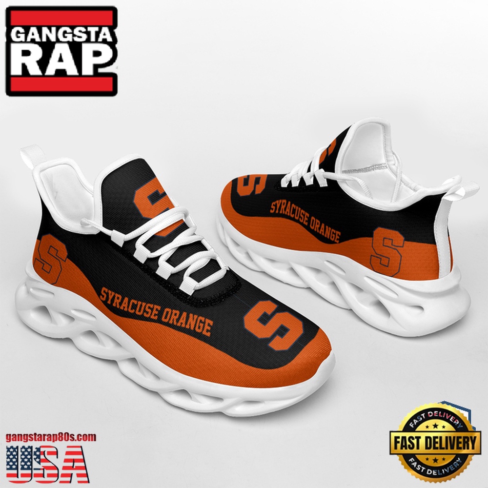 NCAA Syracuse Orange Unique Design Max Soul Shoes Running Sneakers