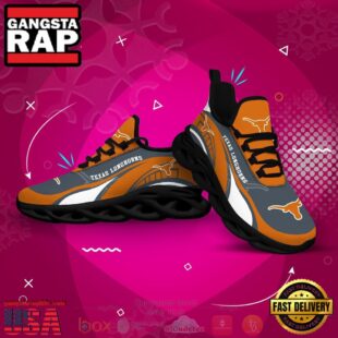 NCAA Texas Longhorns Football Clunky Unique Design Max Soul Shoes Running Sneakers