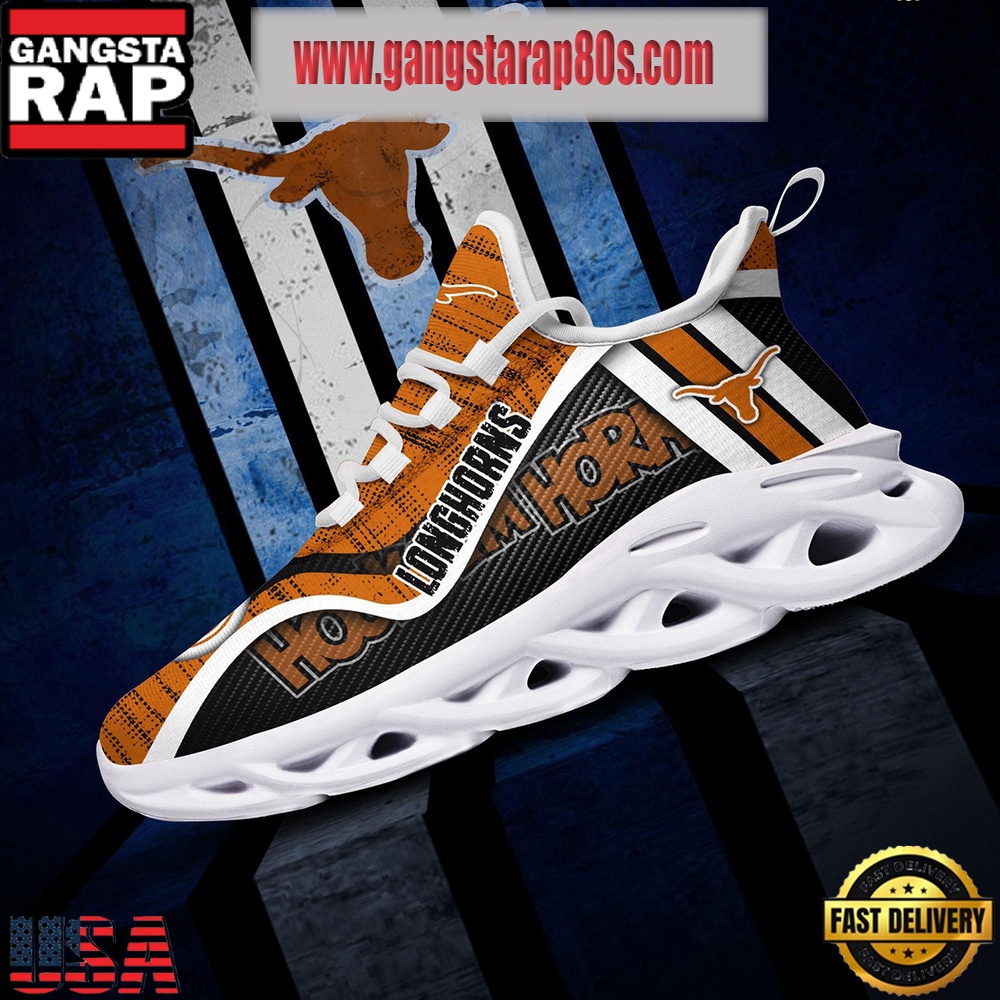 NCAA Texas Longhorns New Design Max Soul Shoes Running Sneakers NCAA Texas Longhorns New Design Max Soul Shoes Running Sneakers