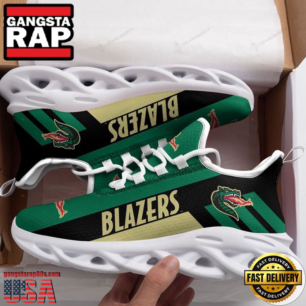 NCAA Uab Blazers Unique Design Max Soul Shoes Running Sneakers