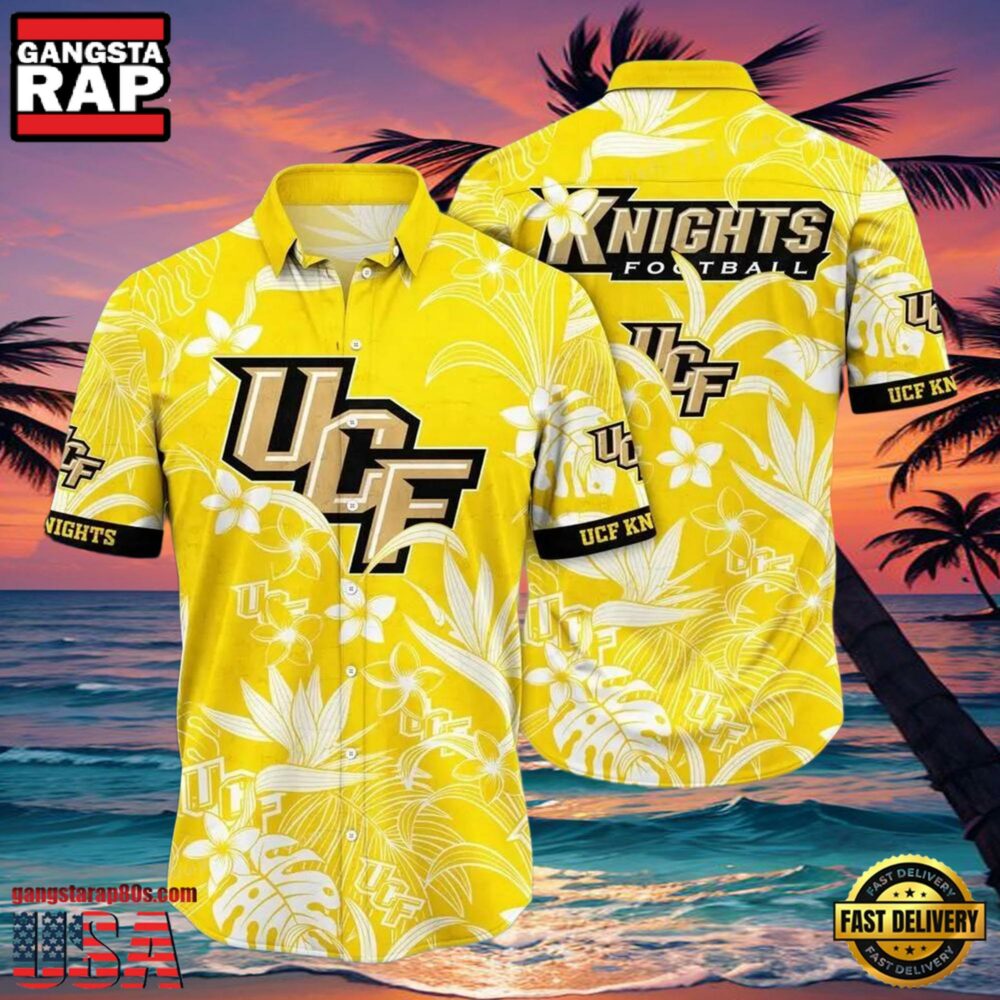NCAA Ucf Knights Flower Hawaiian Shirt Outfit 3D Shirt, Gifts For Ucf Knights Football Fans NCAA Ucf Knights Flower Hawaiian Shirt Outfit 3D Shirt, Gifts For Ucf Knights Football Fans