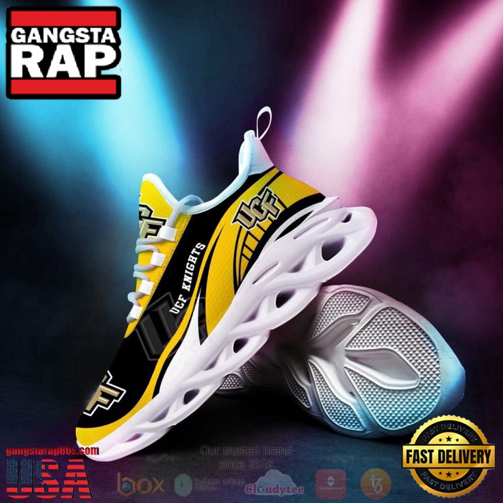 NCAA Ucf Knights Football Clunky Unique Design Max Soul Shoes Running Sneakers NCAA Ucf Knights Football Clunky Unique Design Max Soul Shoes Running Sneakers