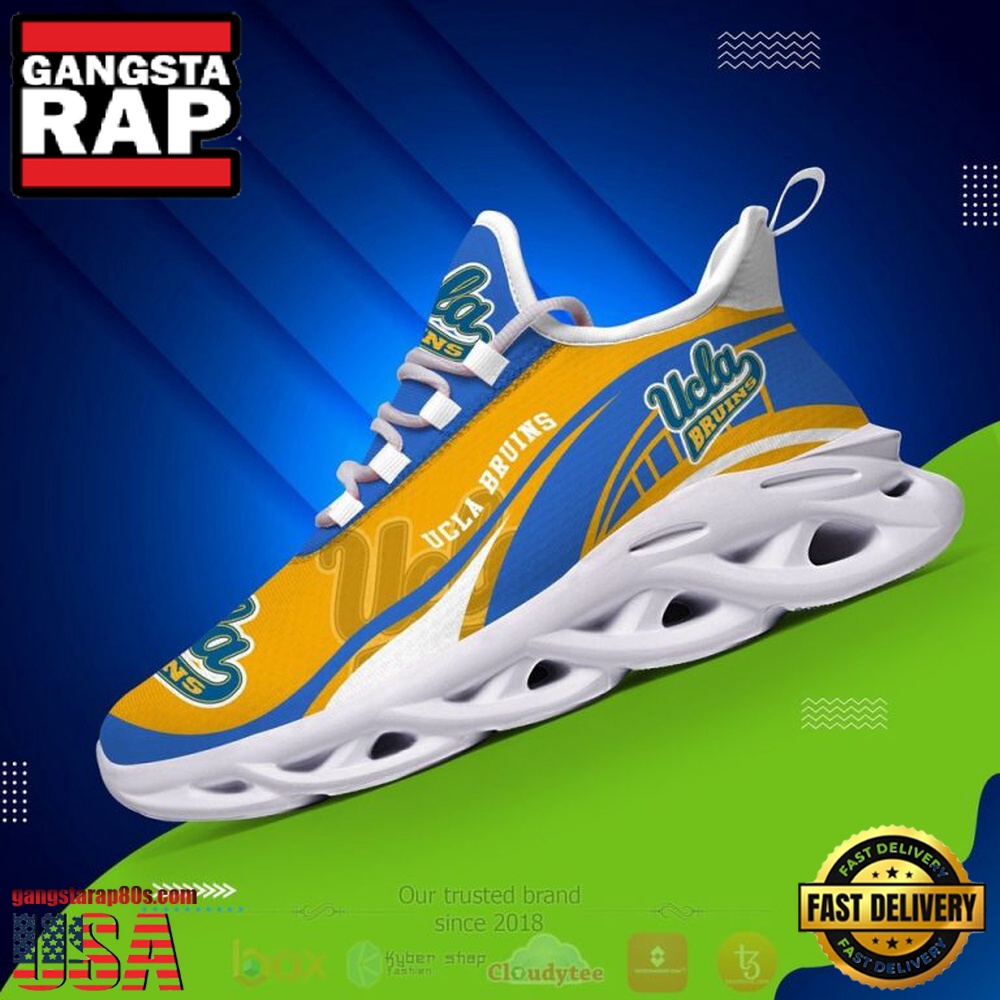 NCAA Ucla Bruins Football Clunky Unique Design Max Soul Shoes Running Sneakers