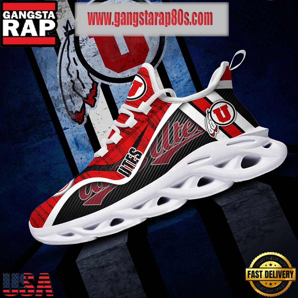 NCAA Utah Utes New Design Max Soul Shoes Running Sneakers NCAA Utah Utes New Design Max Soul Shoes Running Sneakers