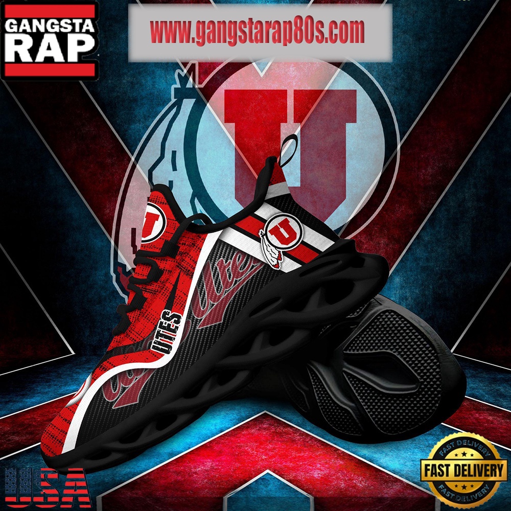 NCAA Utah Utes New Design Max Soul Shoes Running Sneakers NCAA Utah Utes New Design Max Soul Shoes Running Sneakers